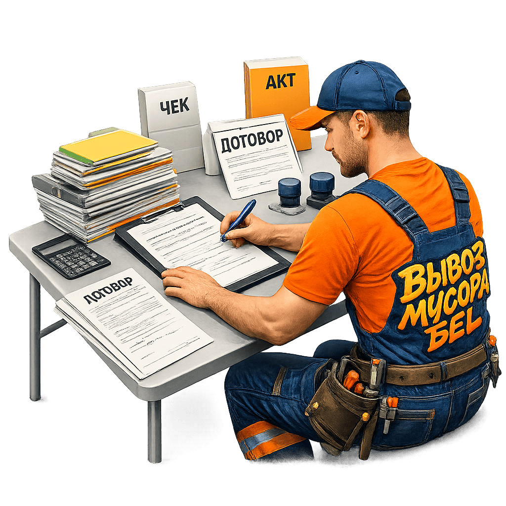 Подготовка документации по вывозу мусора в Беларуси