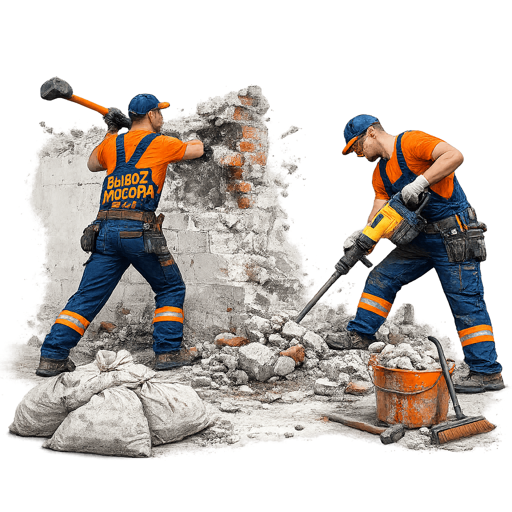 Демонтажные работы в Минске и районе