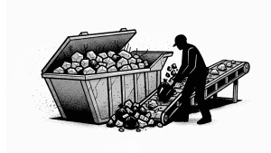 Иконка сортировки строительных отходов